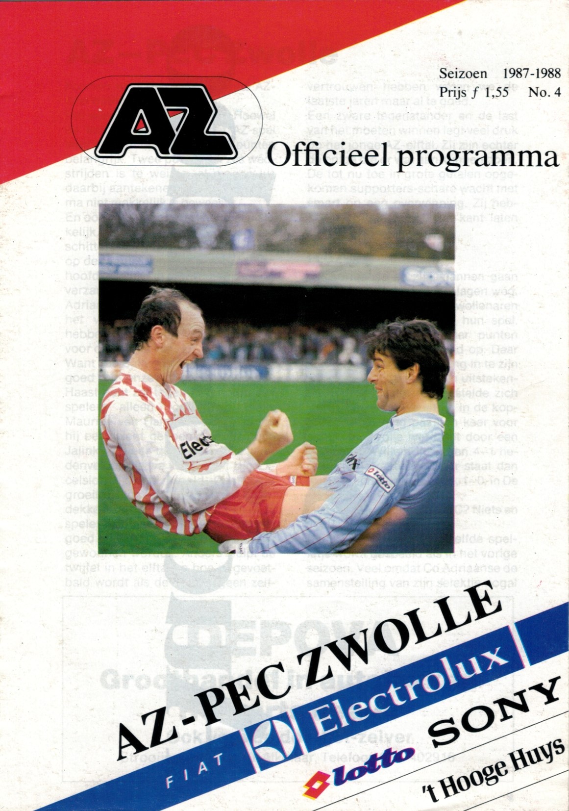 AZ Programma 12-sep-1987 PEC Zwolle thuis
